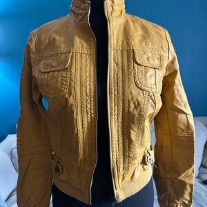 Jou Jou Vegan Yellow Women's Jacket